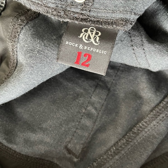 Rock &‎ Republic Black Skinny Pants - Picture 9 of 14